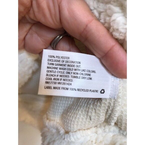 Xhilaration Fluffy Happy Hanukkah With Sequin top - Picture 3 of 5